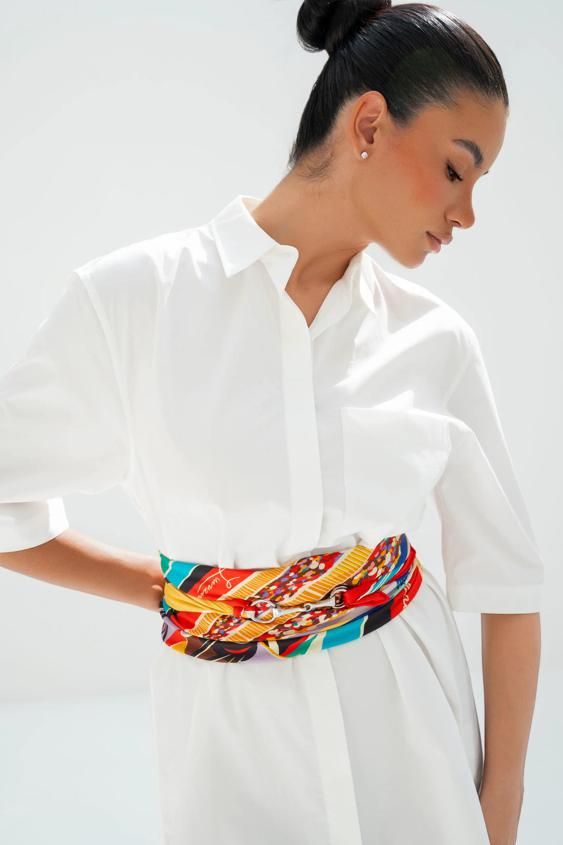 Formula 1 Abu Dhabi (Red) / Silk scarf