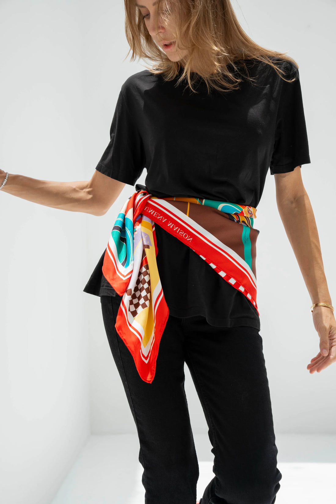 Formula 1 Abu Dhabi (Red) / Silk scarf