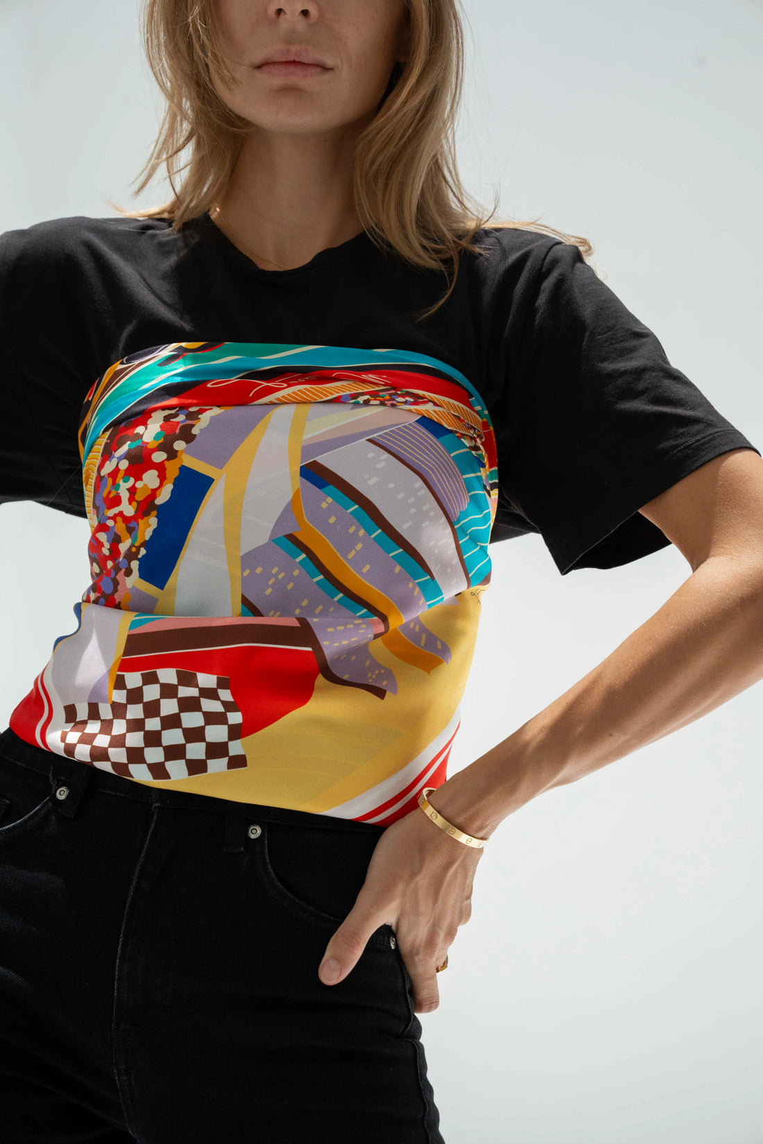 Formula 1 Abu Dhabi (Red) / Silk scarf