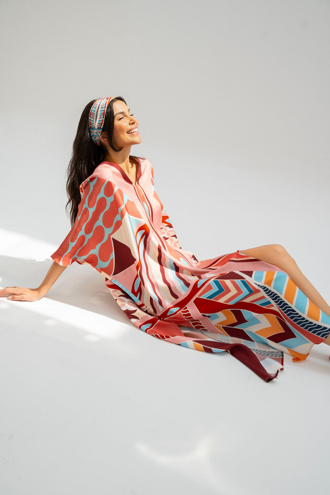 The Tribute to Burj Al Arab ( Blush Rose Pink)/ Kaftan Dress