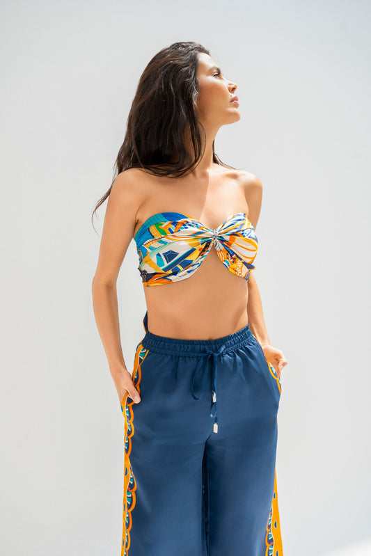 The Tribute to Burj Al Arab/ Silk set with pants