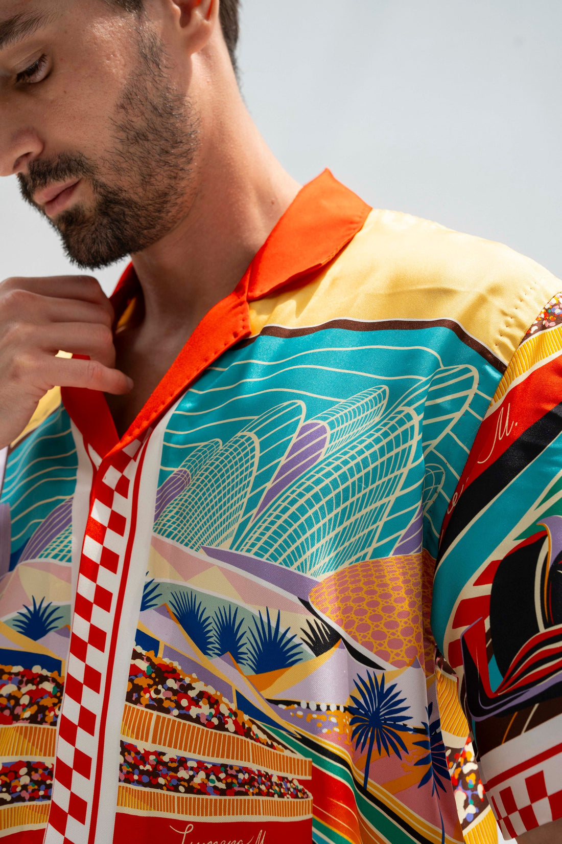 Formula 1 Abu Dhabi (Red) / Made-to-Measure Silk Sets in Collaboration with Don Fiorito