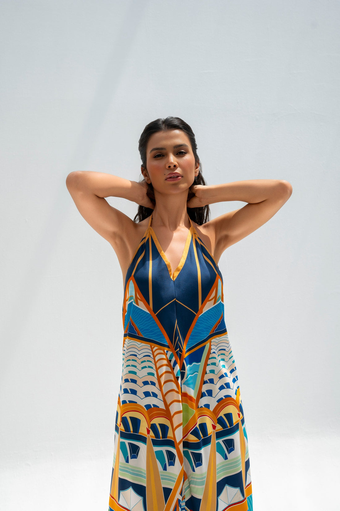 The Tribute to Burj Al Arab/ Silk Dress