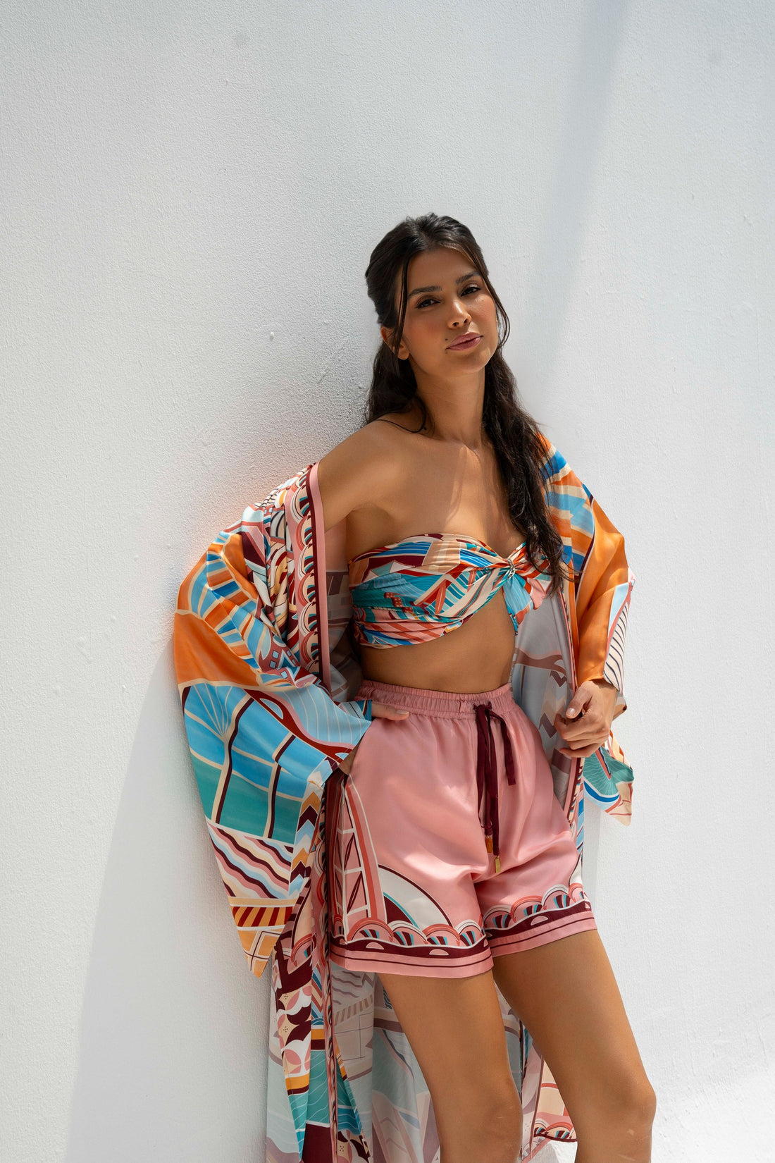 The Tribute to Burj Al Arab ( Blush Rose Pink)/ Kimono