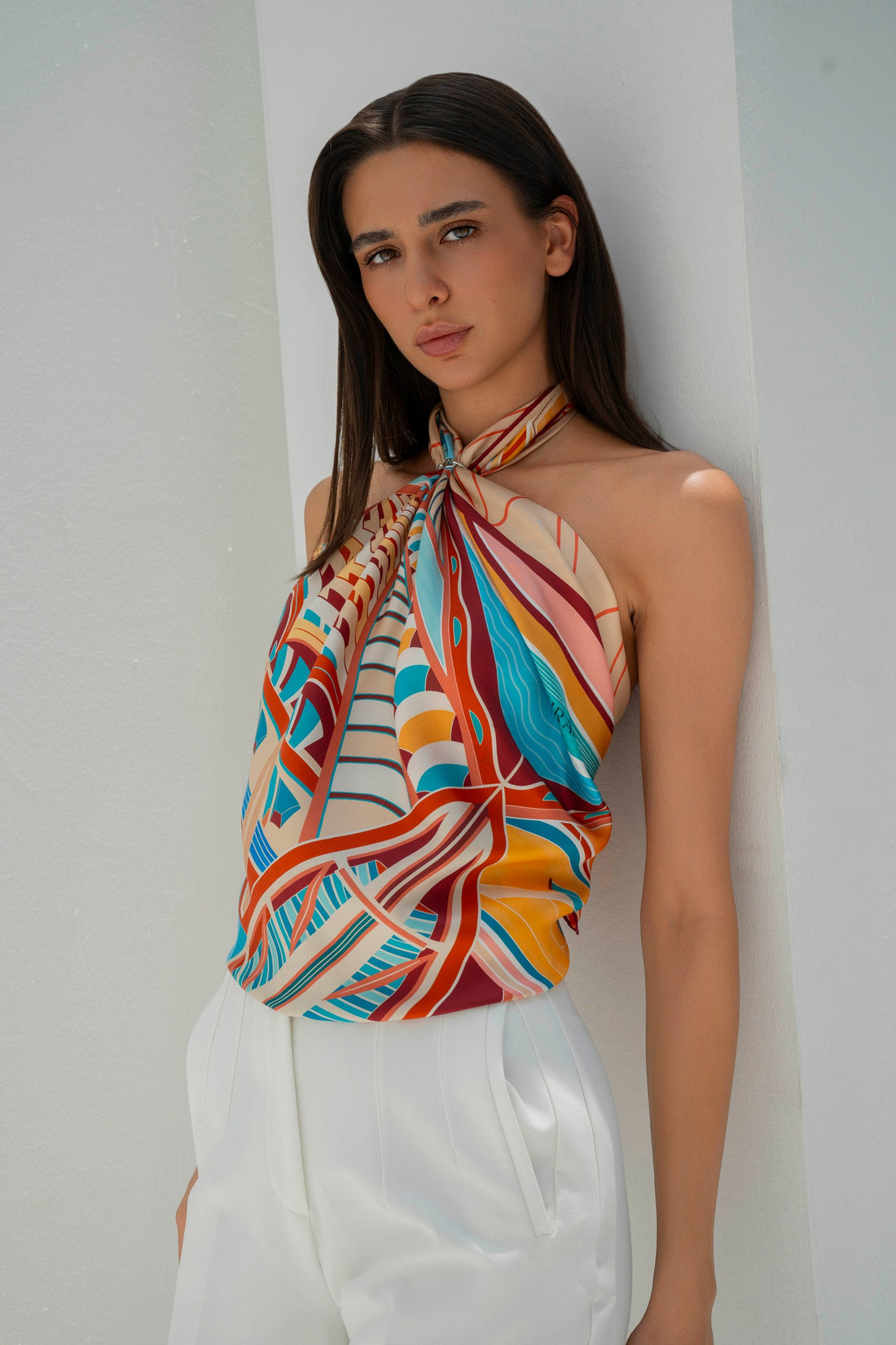 The Tribute to Burj Al Arab ( Blush Rose Pink) / Silk Scarf