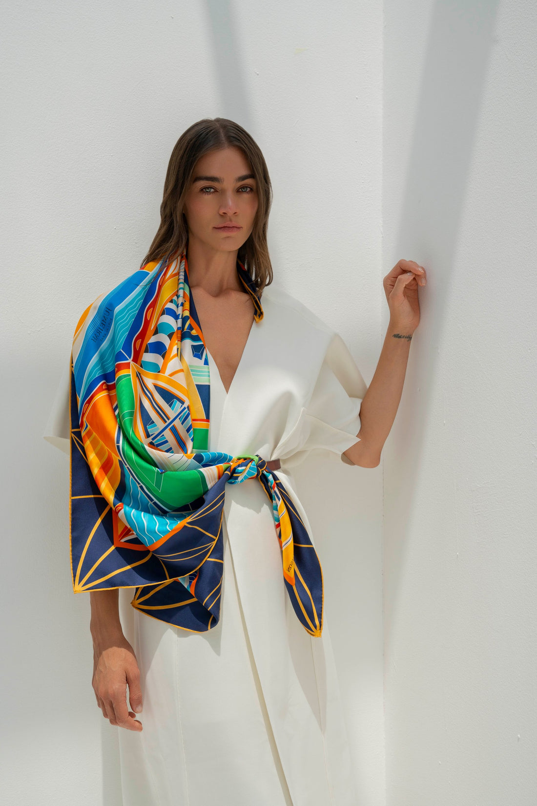 The Tribute to Burj Al Arab/ Silk Scarf