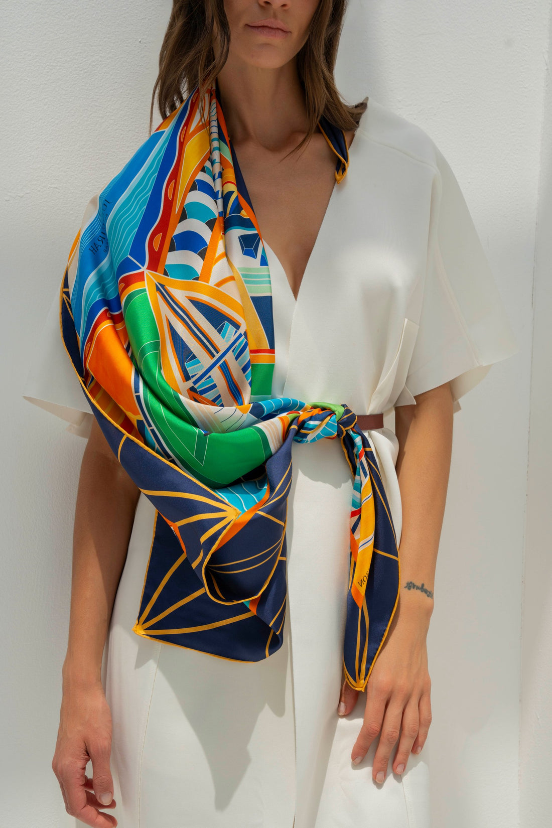 The Tribute to Burj Al Arab/ Silk Scarf