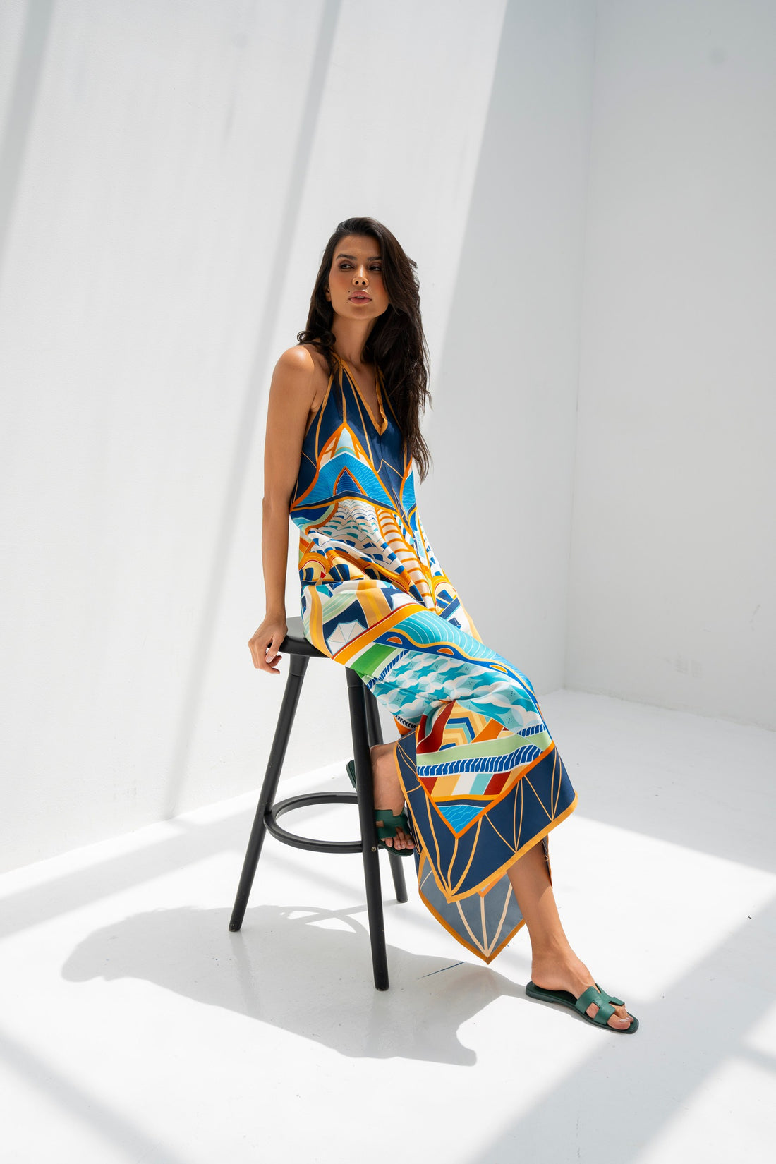 The Tribute to Burj Al Arab/ Silk Dress