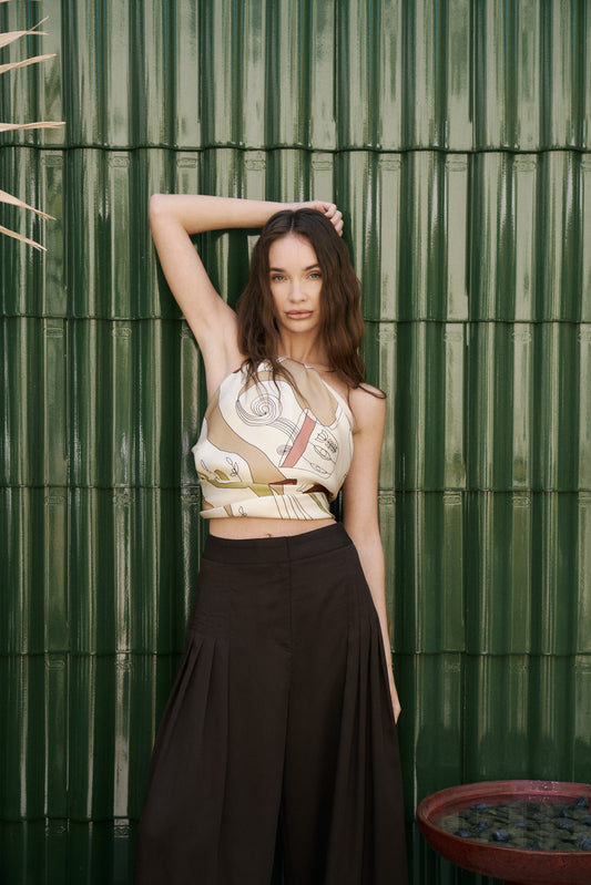 The Villa 515/ Silk Scarf