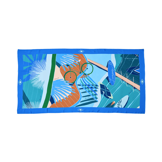 The Dubai Kite beach (Frosty Green) / Pareo - Lumena Maison