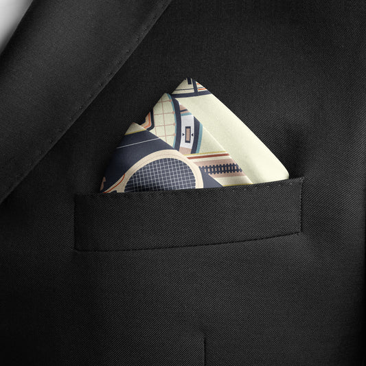 Abu Dhabi Tennis (Blush Pink)/ Pocket square 35