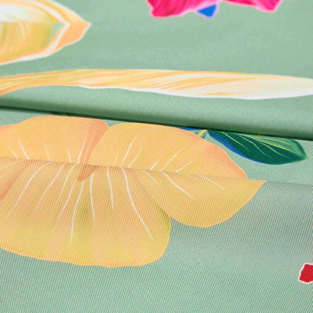 UAE Botanicals (Sage Green) / Silk scarf - Lumena Maison