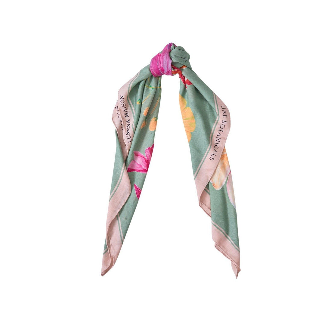 UAE Botanicals (Sage Green) / Shawl - Lumena Maison