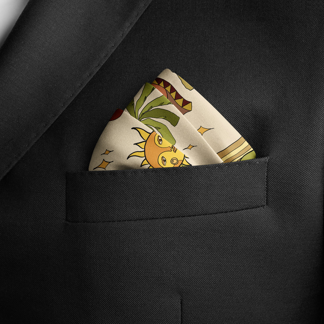 Arabian Nights (Gold)/ Pocket square 35