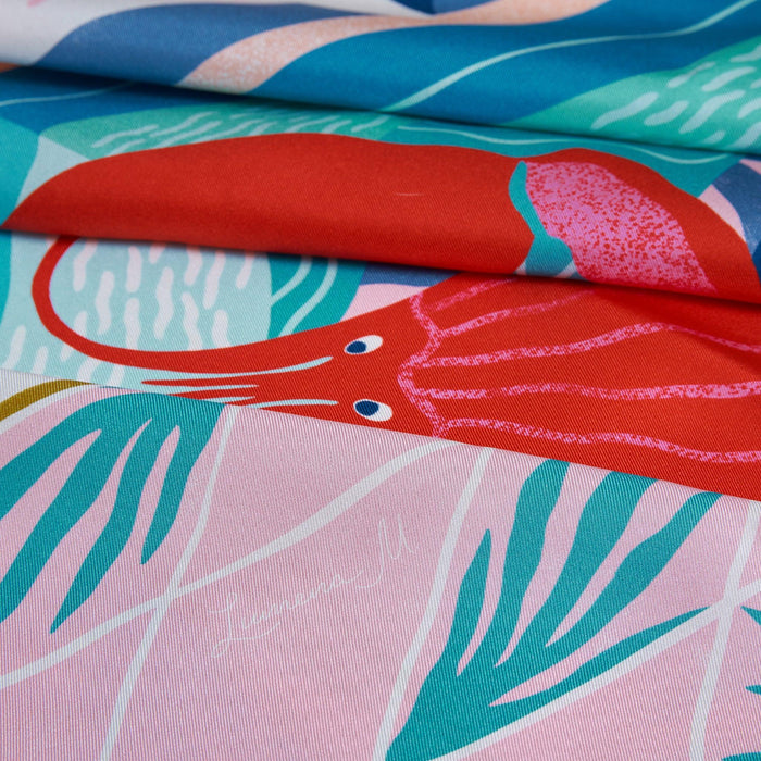 Dreaming under the Dubai sun / Pocket square 35 - Lumena Maison
