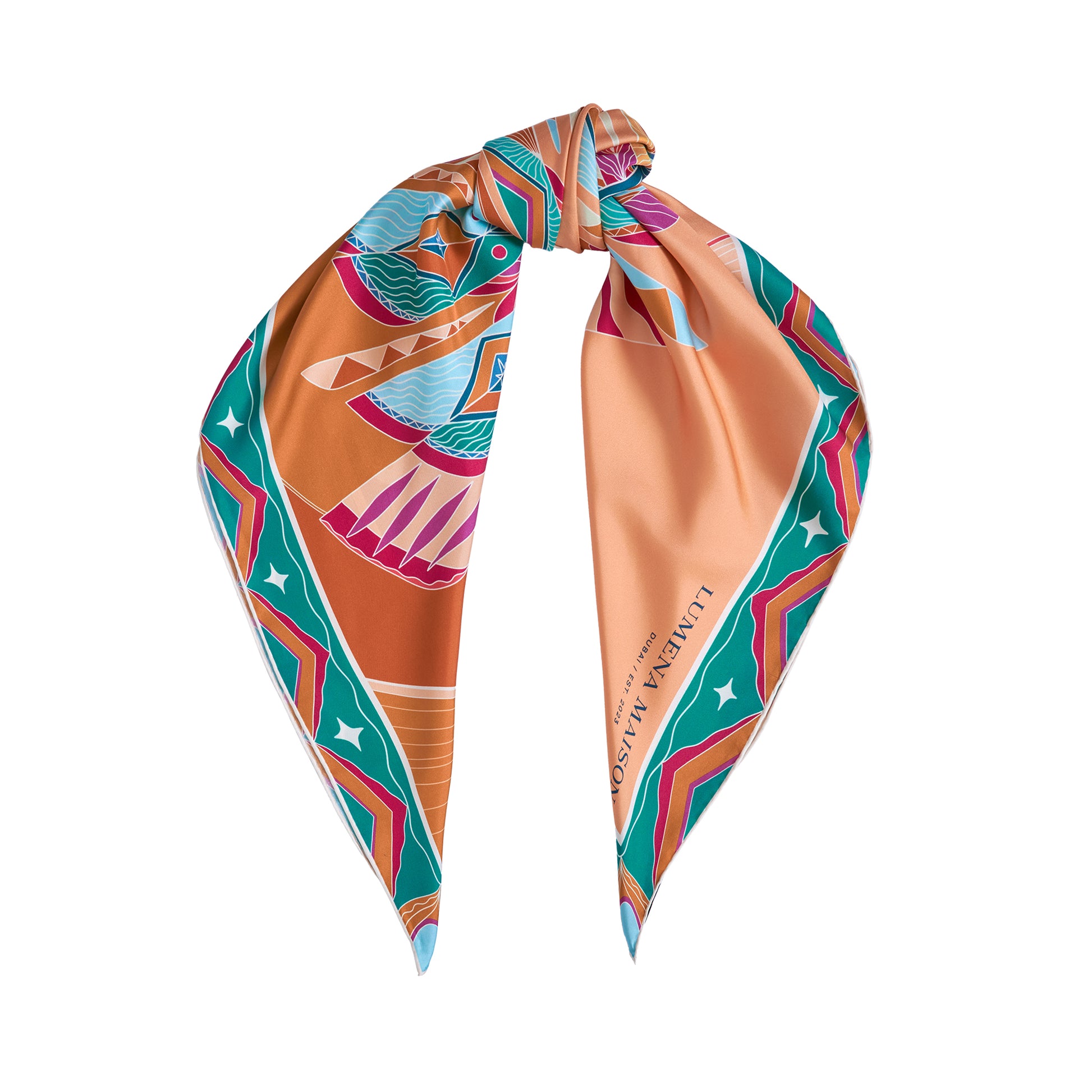 UAE Inspired Silk Scarf