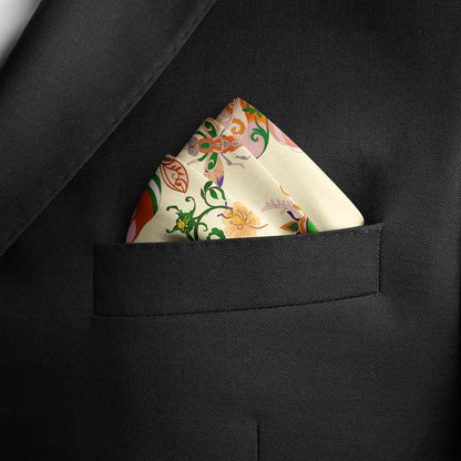 The Study of UAE Insects (Forest Green) / Pocket square 35