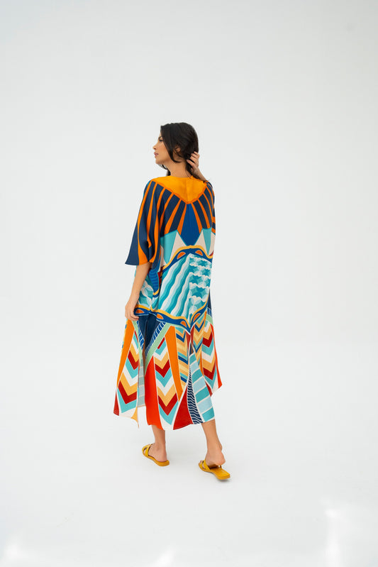 The Tribute to Burj Al Arab/ Kaftan Dress