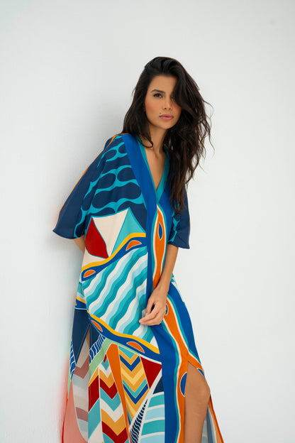 The Tribute to Burj Al Arab/ Kaftan Dress