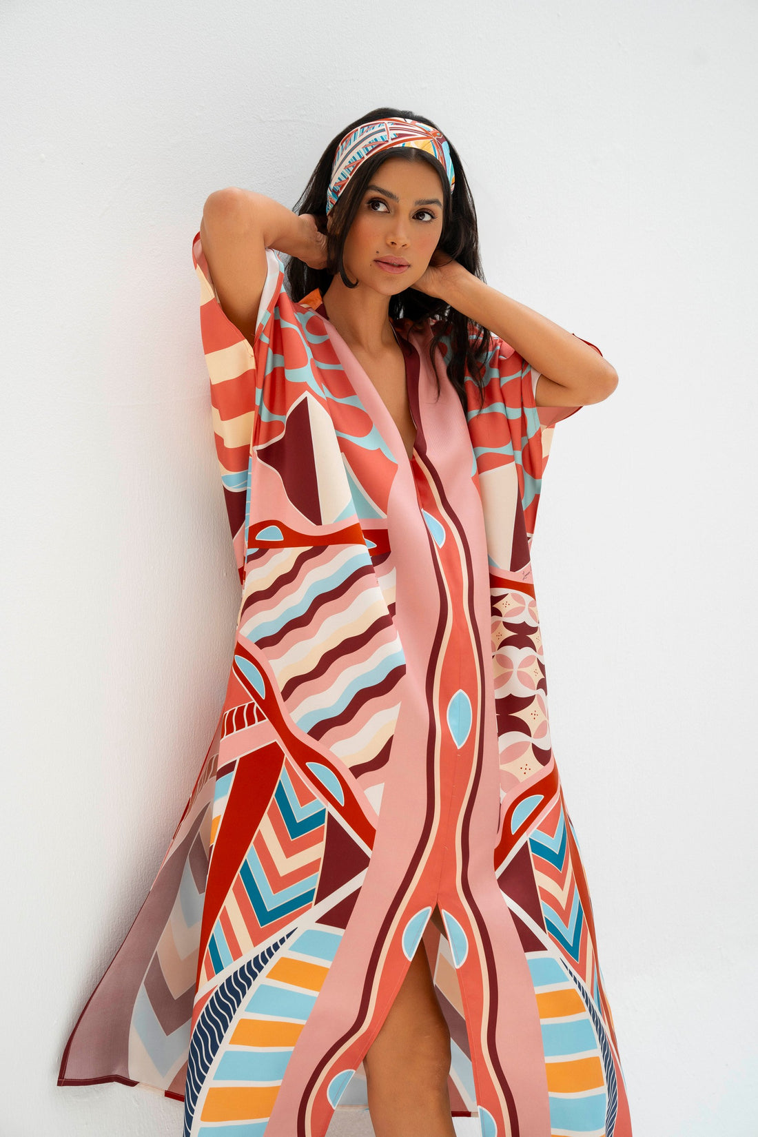 The Tribute to Burj Al Arab ( Blush Rose Pink)/ Kaftan Dress