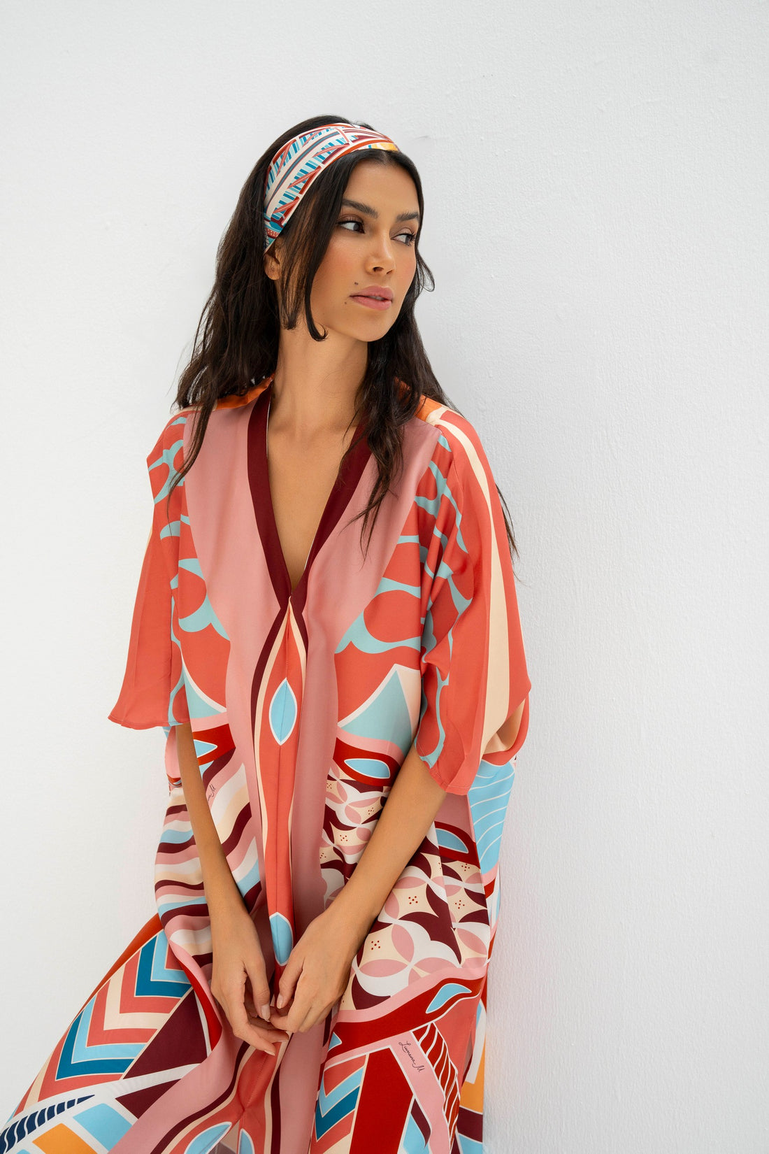 The Tribute to Burj Al Arab ( Blush Rose Pink)/ Kaftan Dress