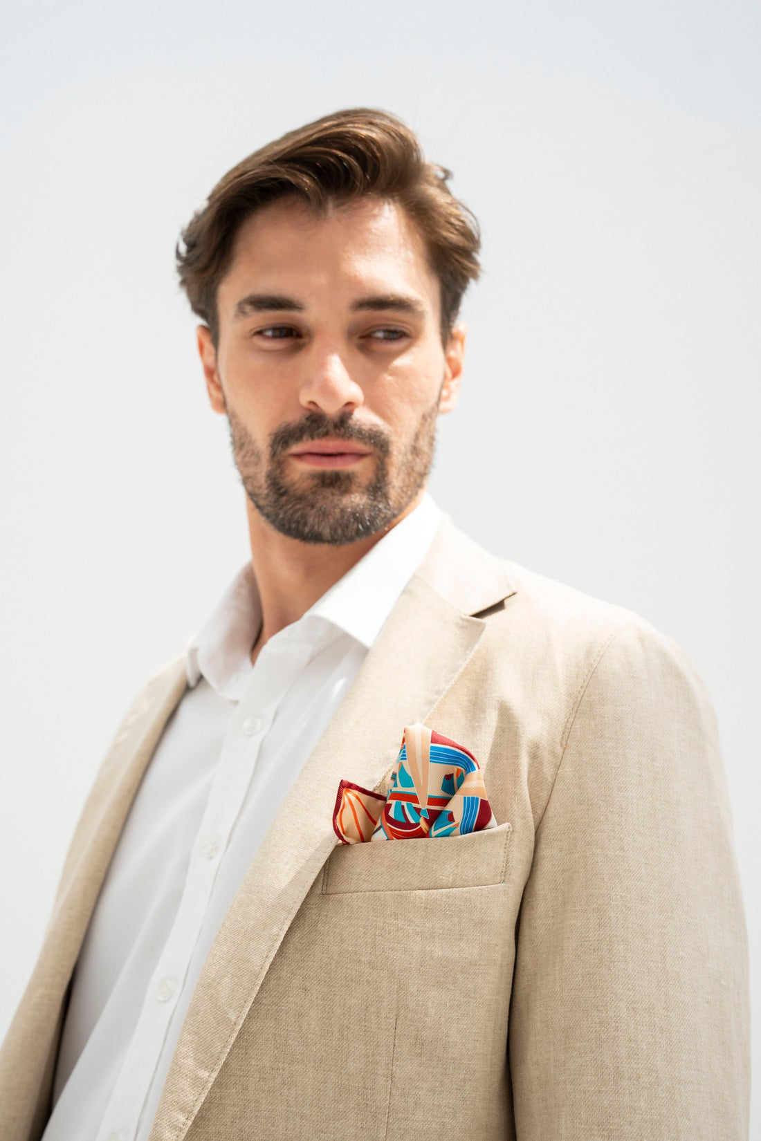 The Tribute to Burj Al Arab ( Blush Rose Pink)/ Pocket square 35