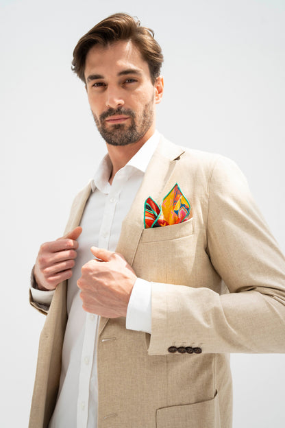 Sisterhood (Red) / Pocket Square 35