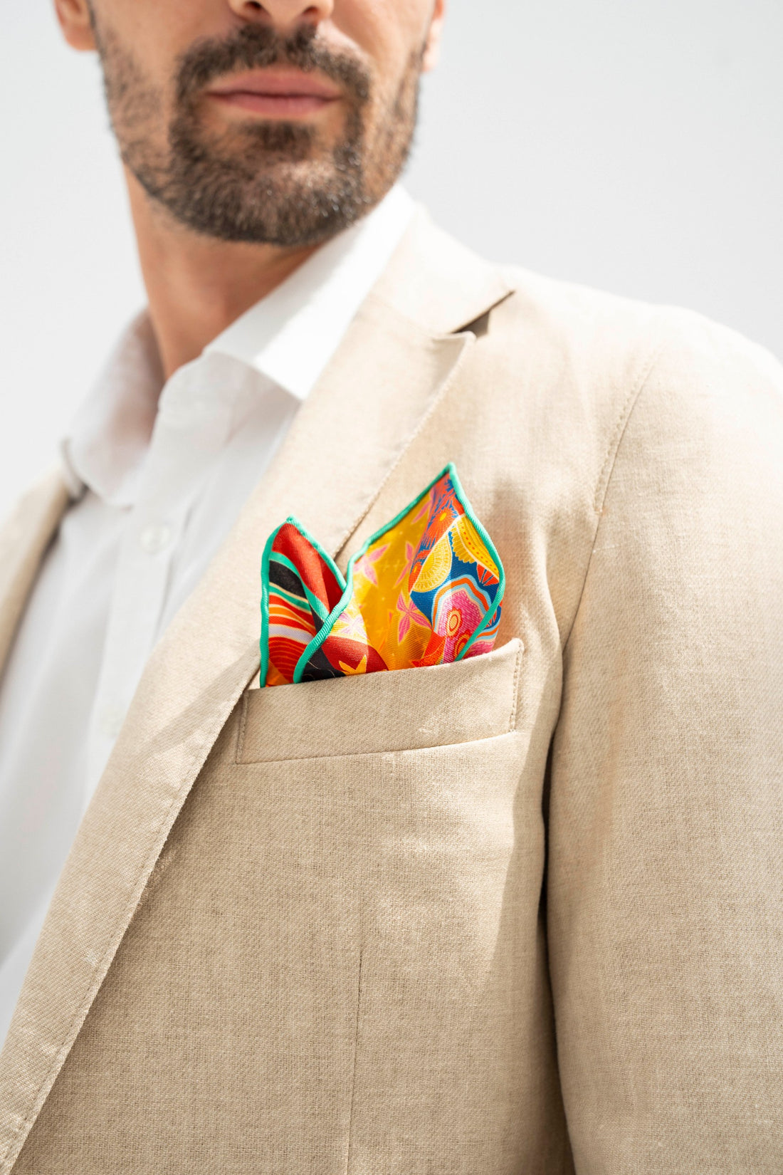 Sisterhood (Red) / Pocket Square 35