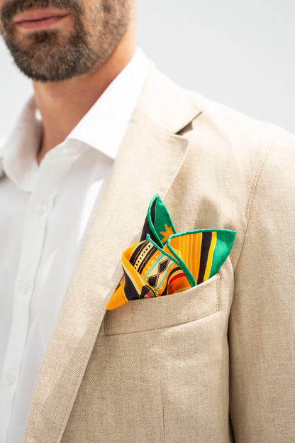 Sisterhood (Yellow) / Pocket Square 35