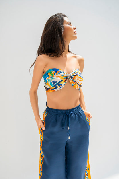 The Tribute to Burj Al Arab/ Silk set with pants