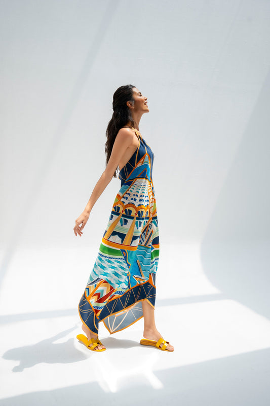 The Tribute to Burj Al Arab/ Silk Dress