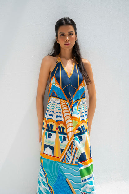 The Tribute to Burj Al Arab/ Silk Dress