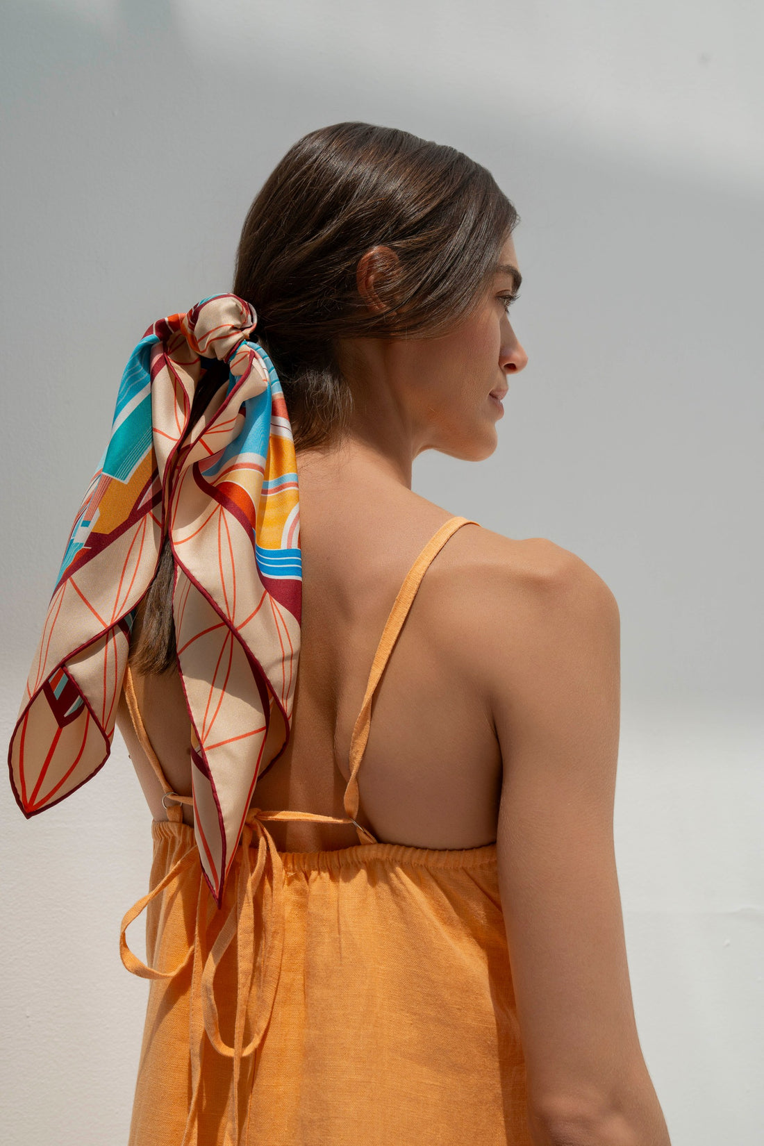 The Tribute to Burj Al Arab ( Blush Rose Pink) / Silk Scarf