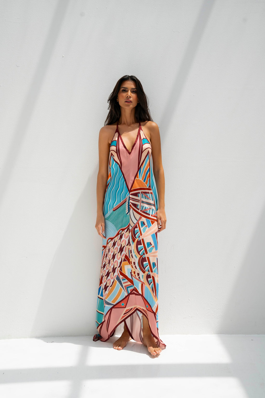 The Tribute to Burj Al Arab ( Blush Rose Pink)/ Silk Dress