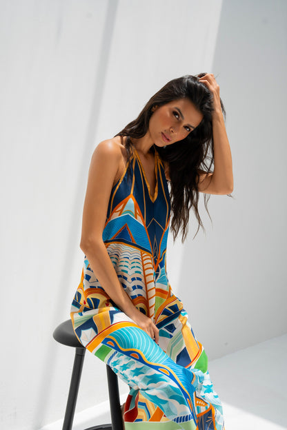 The Tribute to Burj Al Arab/ Silk Dress