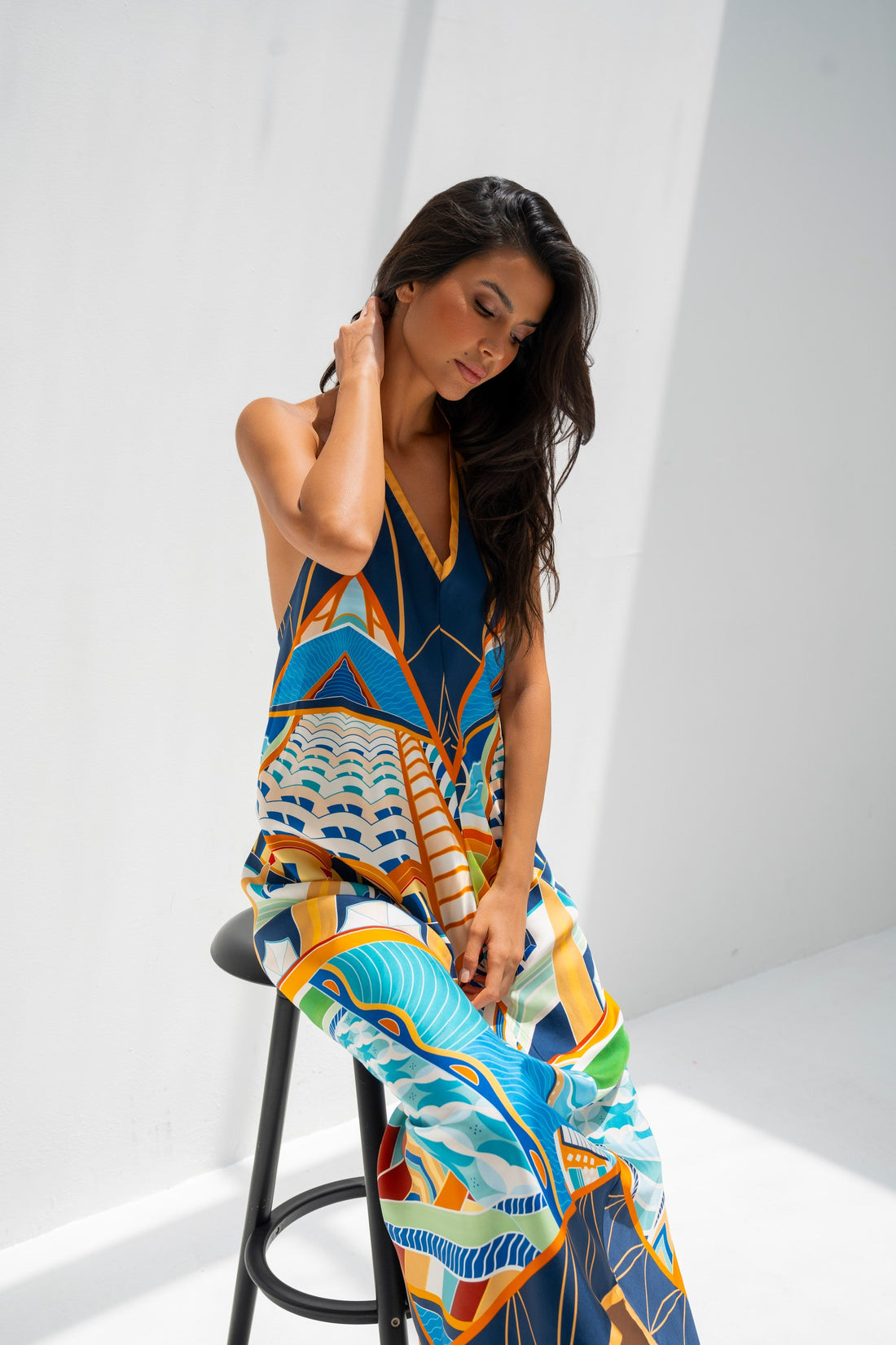 The Tribute to Burj Al Arab/ Silk Dress