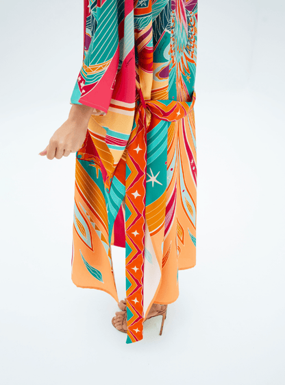 Life "Hayeti" (Pink) / Kimono - Lumena Maison