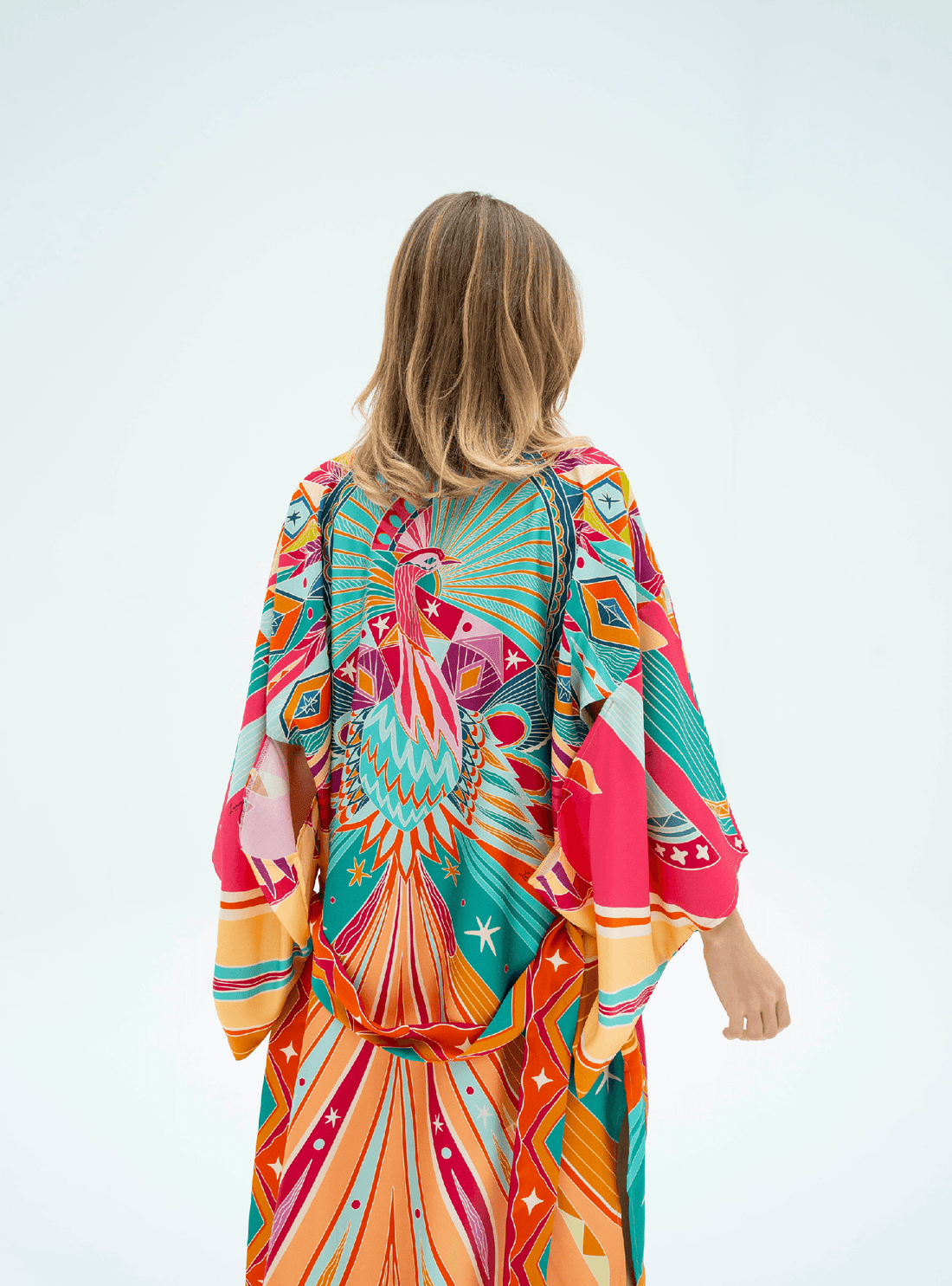 Life "Hayeti" (Pink) / Kimono - Lumena Maison