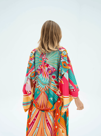 Life "Hayeti" (Pink) / Kimono - Lumena Maison