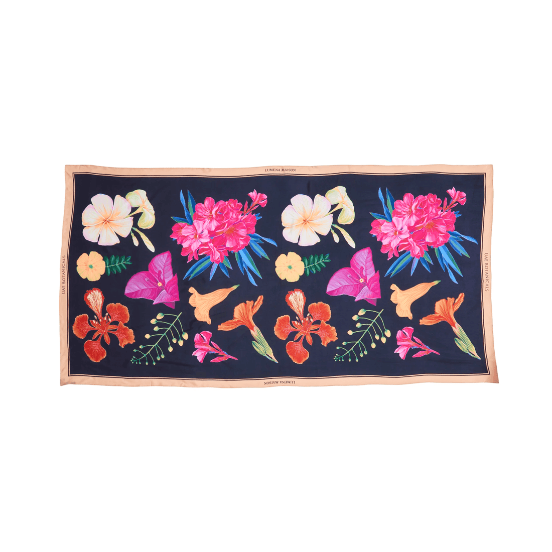UAE Botanicals (Black) / Pareo - Lumena Maison