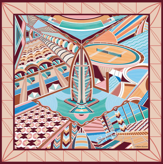 The Tribute to Burj Al Arab ( Blush Rose Pink)/