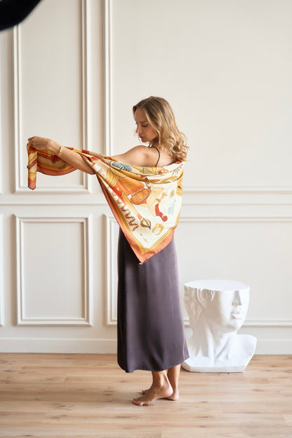 Arabian Nights (Gold)/ Shawl