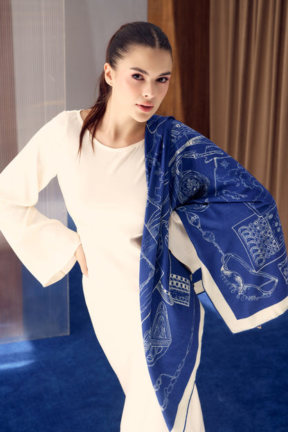 The Abu Dhabi Heritage (Heritage Blue)/ Shawl