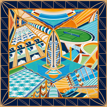 The Tribute to Burj Al Arab/ Shawl