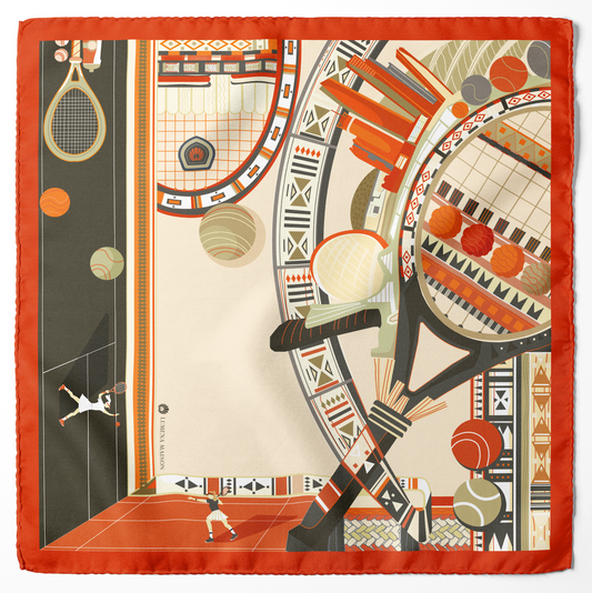 Abu Dhabi Tennis/ Silk Scarf
