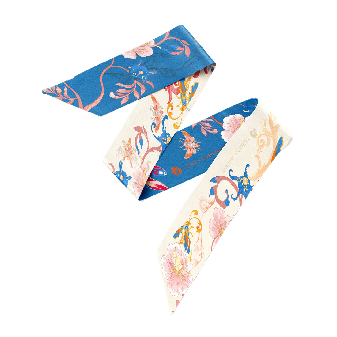 The Study of UAE Insects/ Twilly Silk Scarf