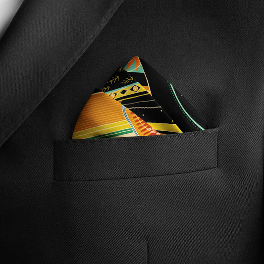 Sisterhood (Yellow) / Pocket Square 35 - Lumena Maison