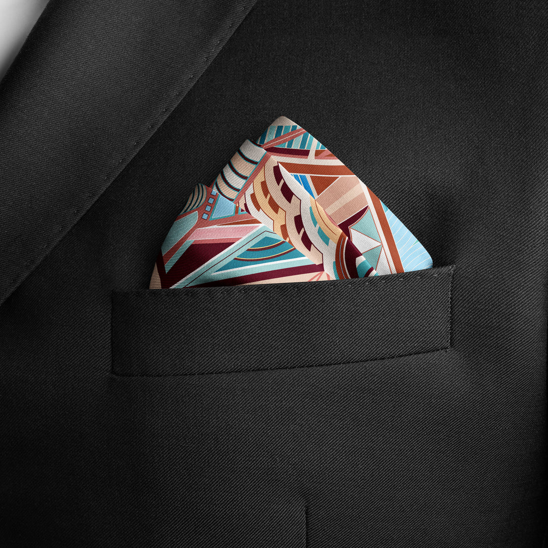 The Tribute to Burj Al Arab ( Blush Rose Pink)/ Pocket square 35