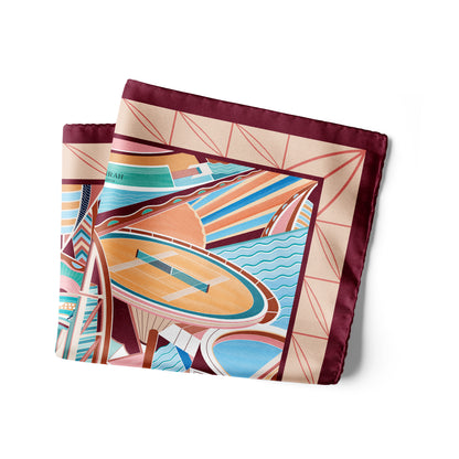The Tribute to Burj Al Arab ( Blush Rose Pink)/ Pocket square 35