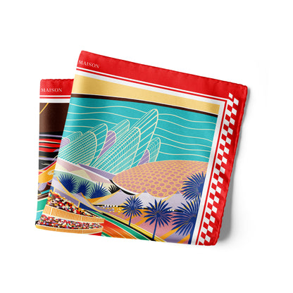 Formula 1 Abu Dhabi (Red) / Pocket Square 35